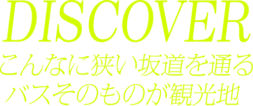 DISCOVER 夕陽の向こうまで続く、海岸線はどこまでも。