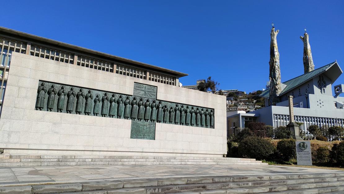 One-pillar torii gate (Sanno Shrine) | Spots | Nagasaki City official ...