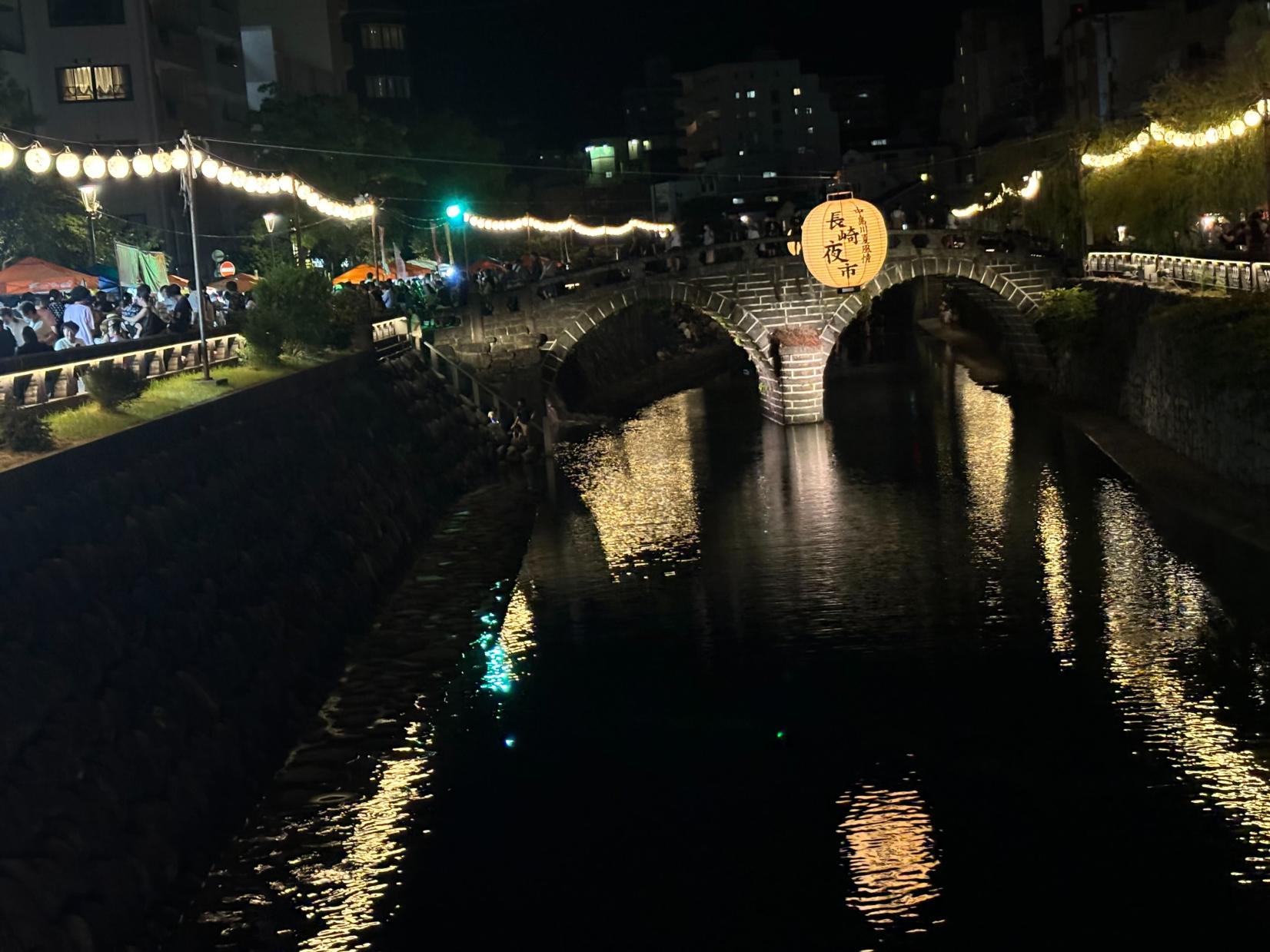 中島川夏風情～長崎夜市